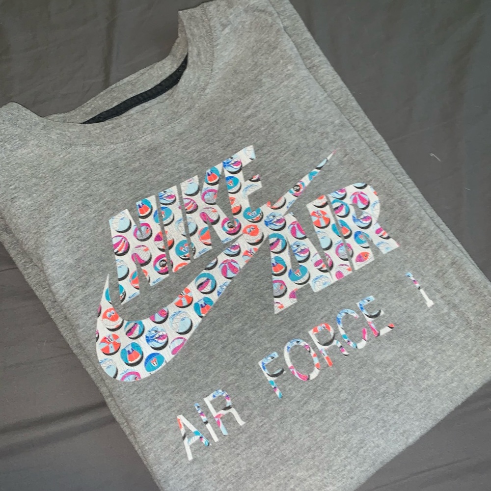 EUC🚹Nike AF1 “BBall Faces” Shirt, LG, RARE AF🏀🔥